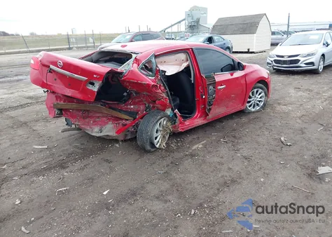 2018 Nissan Sentra Sv z USA, uszkodzony, nr VIN 3N1AB7AP4JL641064